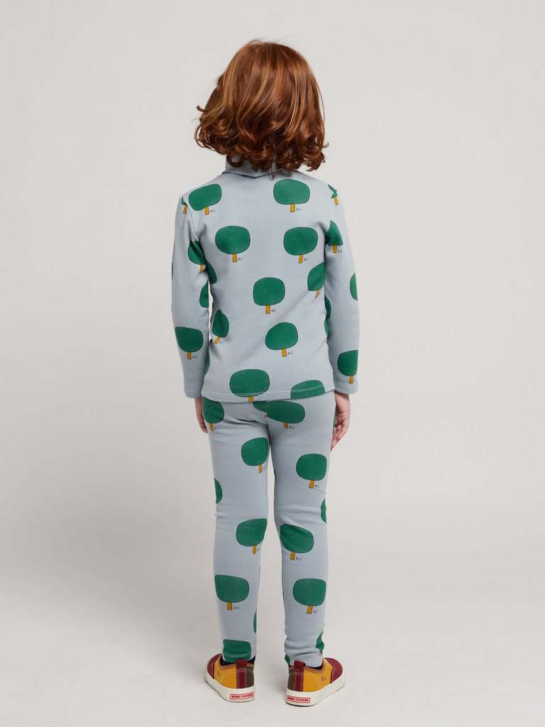 GREEN TREE ALL OVER LEGGINGS - Parkette.