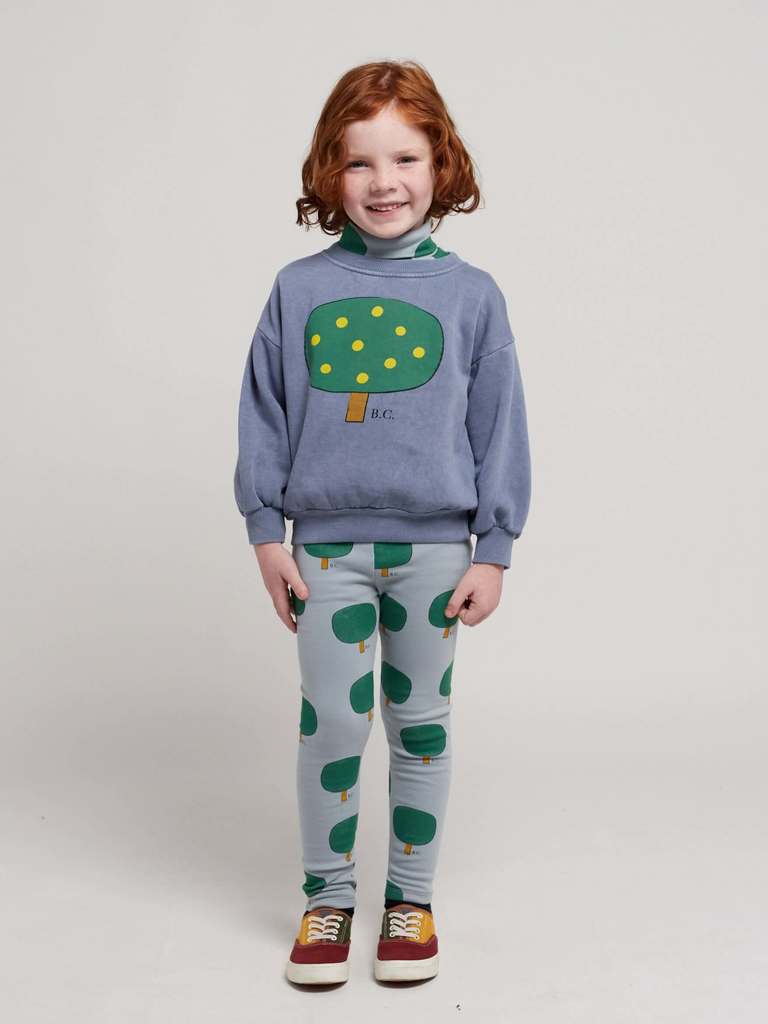 GREEN TREE ALL OVER LEGGINGS - Parkette.