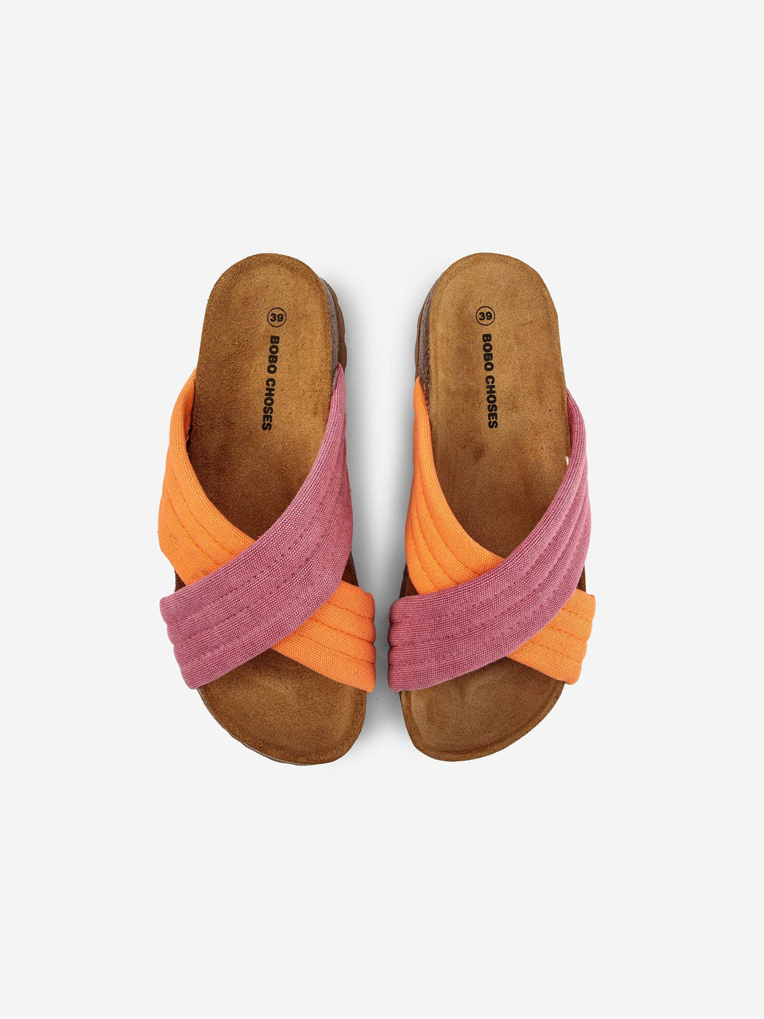 Pink Crossover Sandals - Parkette.