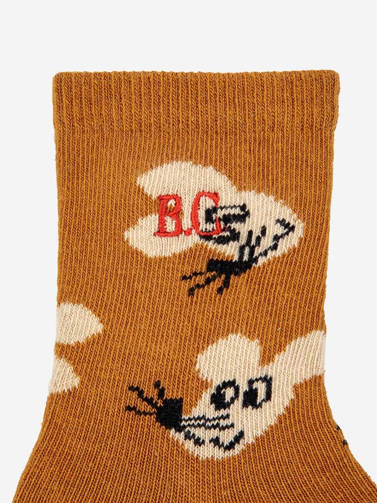 BABY MOUSE ALL OVER LONG SOCKS - Parkette.