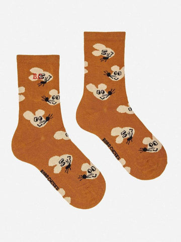 MOUSE ALL OVER LONG SOCKS - Parkette.