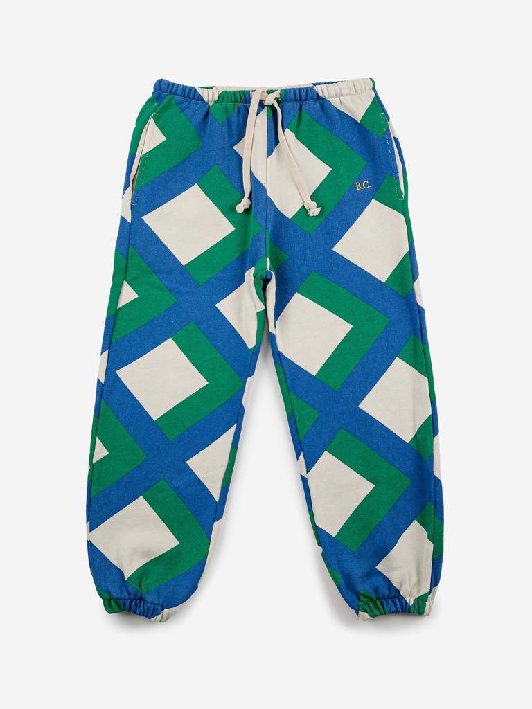 GIANT CHECK JOGGING PANTS - Parkette.