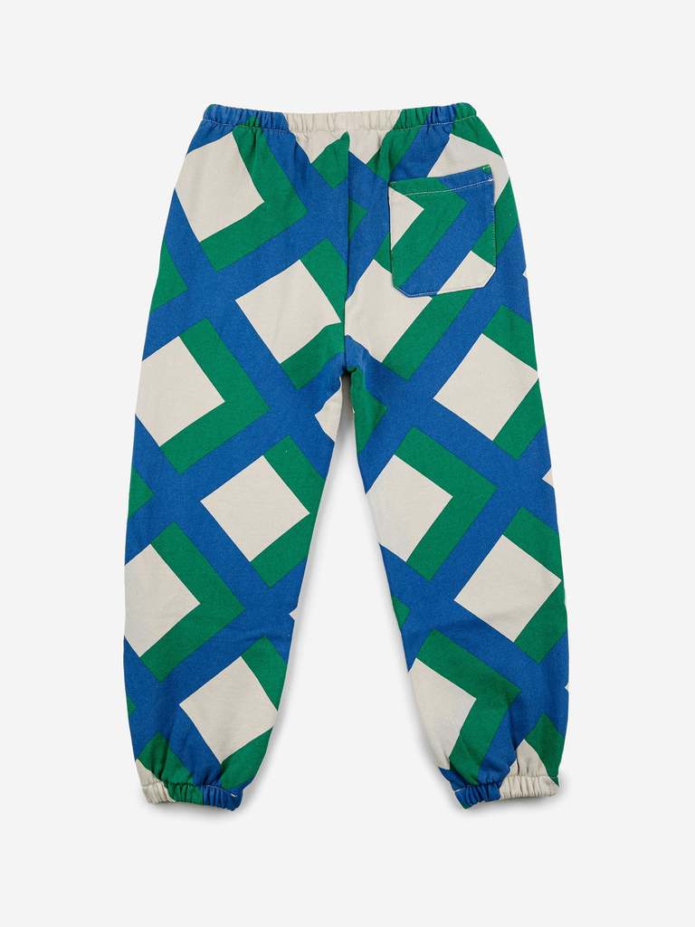 GIANT CHECK JOGGING PANTS - Parkette.