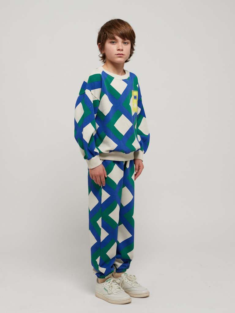 GIANT CHECK JOGGING PANTS - Parkette.
