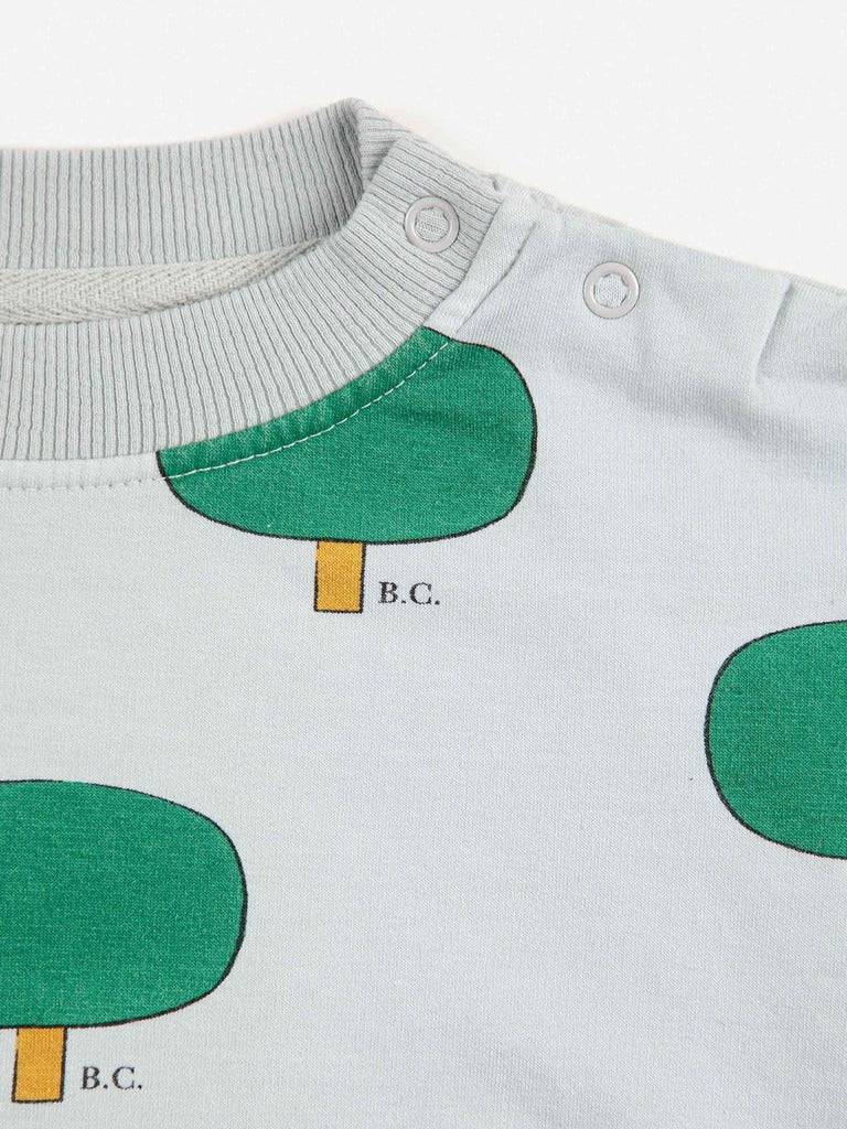 Baby Green Tree All Over Sweatshirt - Parkette.