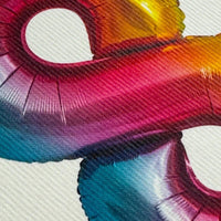 Birthday Balloon No. 8 Greeting Card - Parkette.