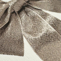 Silver Bow Greeting Card - Parkette.