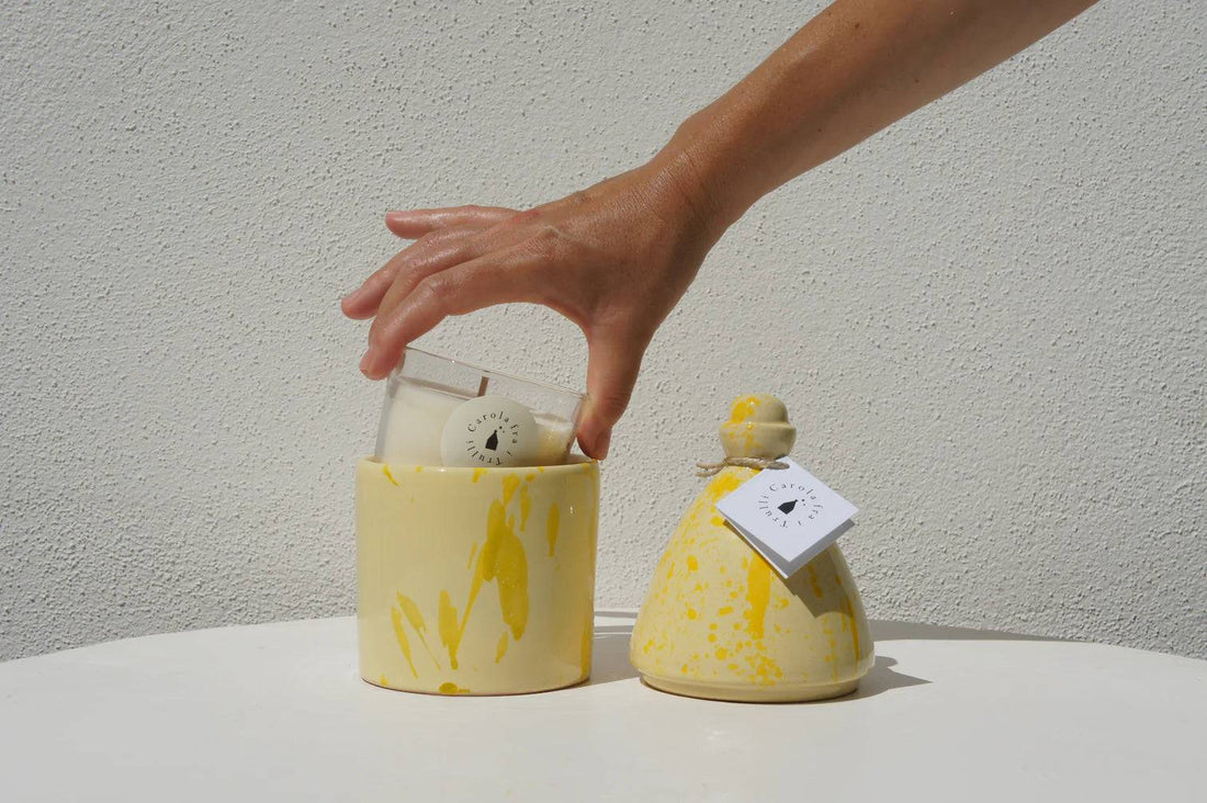 Ceramic Candle Holder - Parkette.