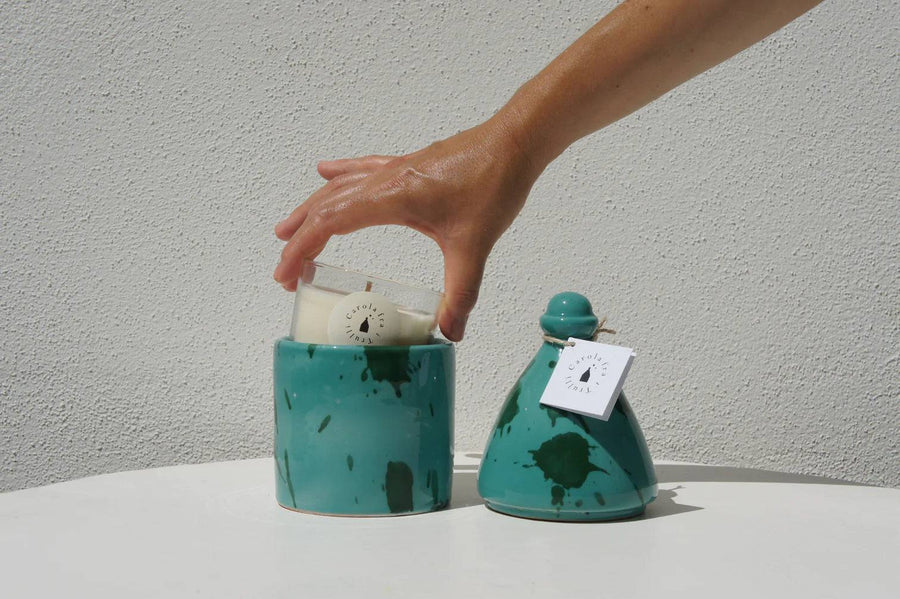 Ceramic Candle Holder - Parkette.