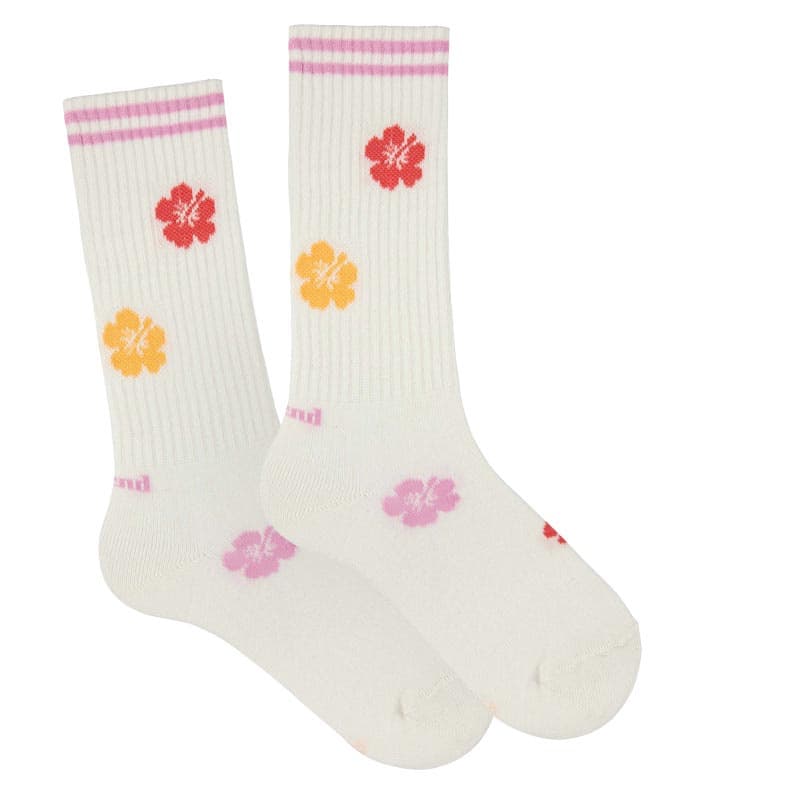 Hibiscus Sport Socks - Parkette.