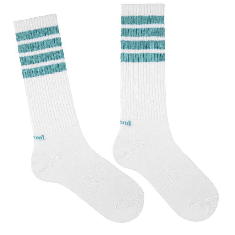 Sport Socks with Four Horizontal Stripes - Parkette.