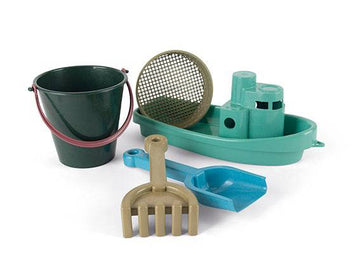 Blue Marine Boat and Sand Set - Parkette.
