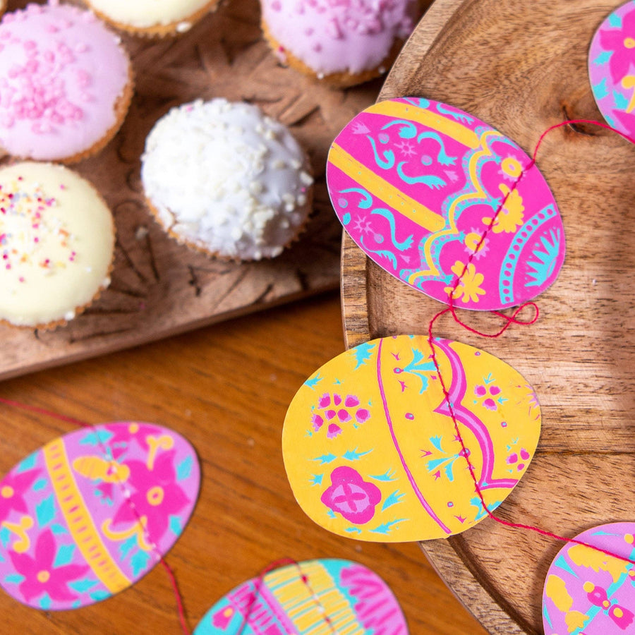 Easter Egg Garland - Parkette.