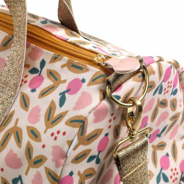 Duffel Bag - Pink Bird - Parkette.