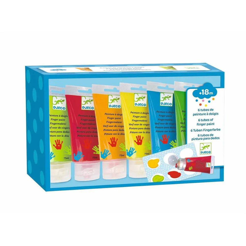 Finger Paint (Classic) - 6 Tubes - Parkette.