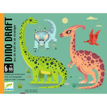 Dino Draft Card Game - Parkette.