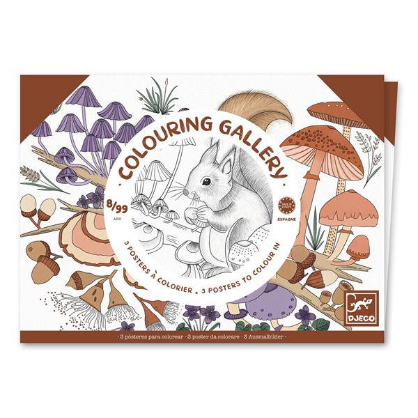 Colouring Gallery - Naturalist - Parkette.