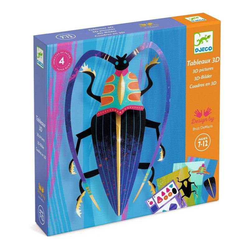 3D Paper Creations Kit - Paper Bugs - Parkette.