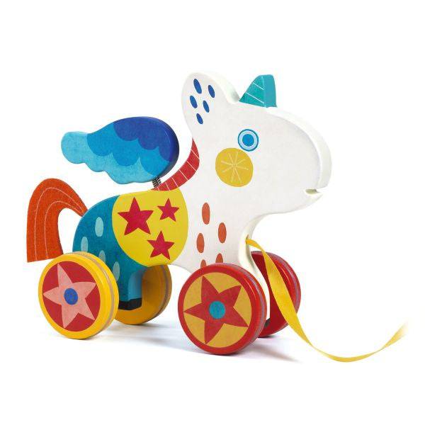 Vadim - Pull-Along Unicorn - Parkette.