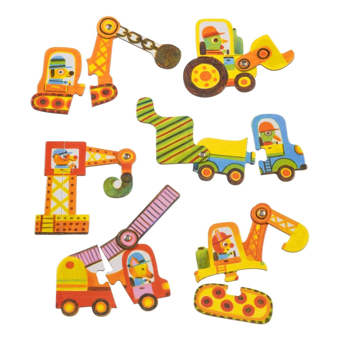 Puzzle Duo - Articulo Vehicles - Parkette.