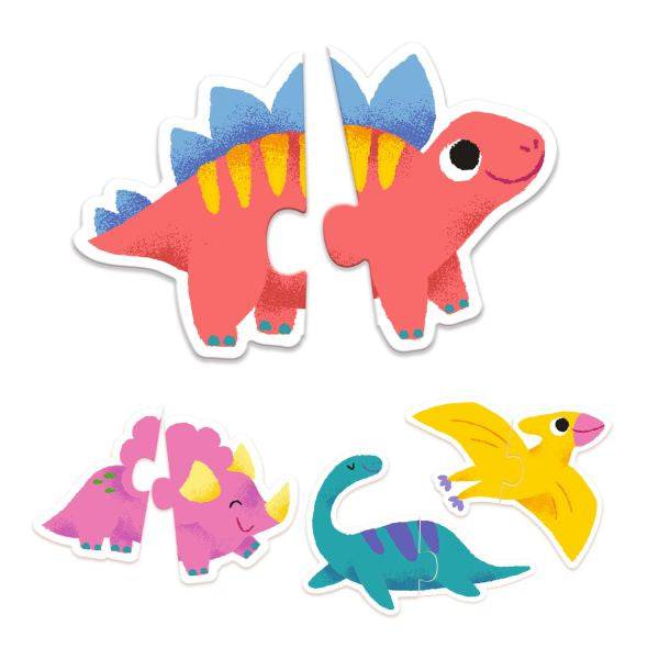 Puzzle Duo - Dinos - Parkette.