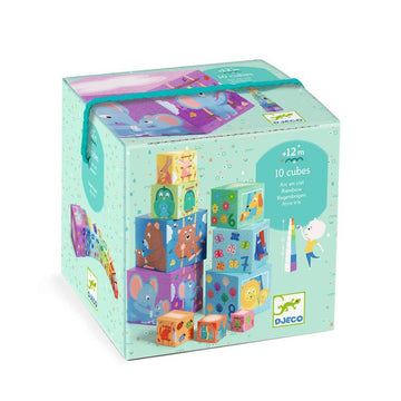 Rainbow Stacking Cubes - Parkette.