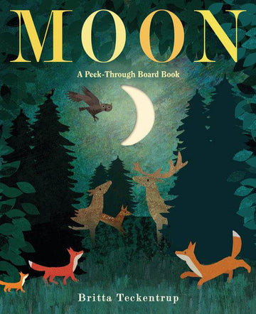 Moon: A Peek-Through Board Book - Parkette.
