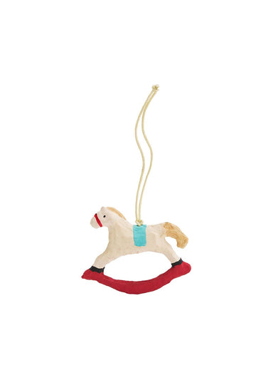 Holiday Ornament Rocking Horse - Parkette.