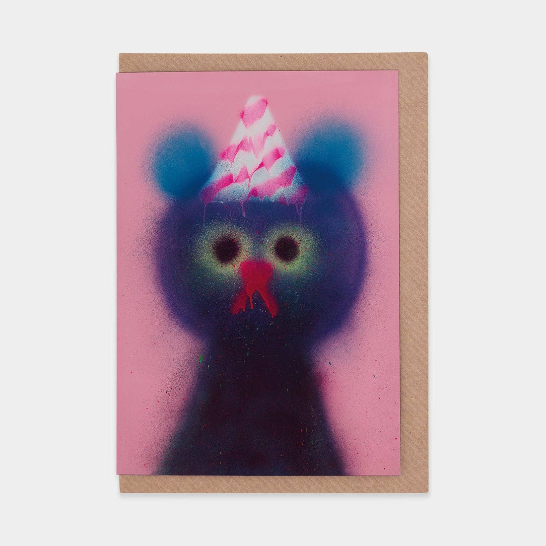Blackcurrant Cloud Greeting Card - Parkette.