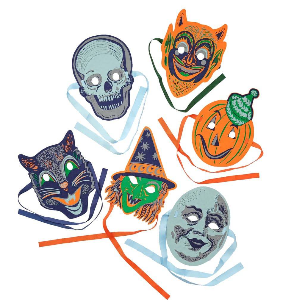 Halloween Fancy Dress Face Masks - Parkette.