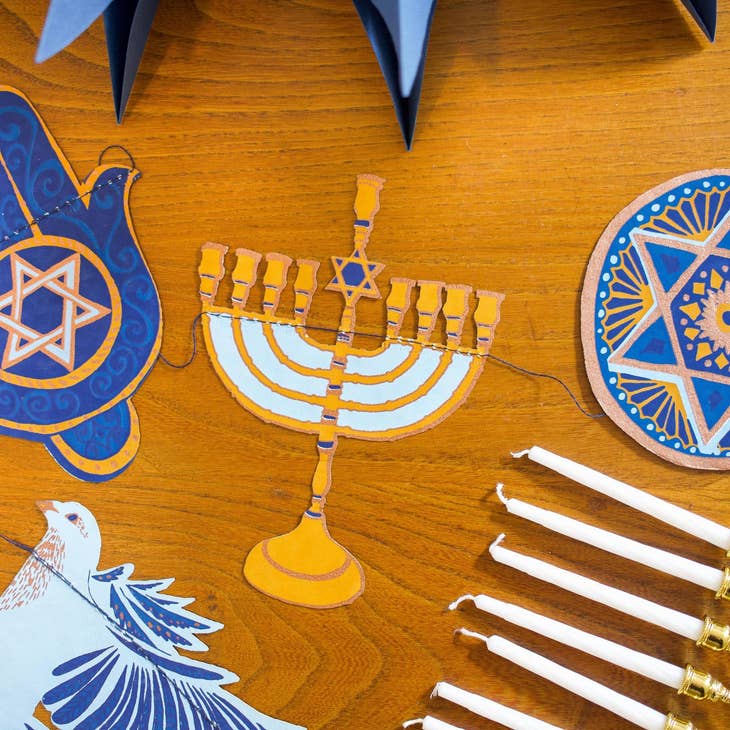 Hanukkah Garland - Parkette.
