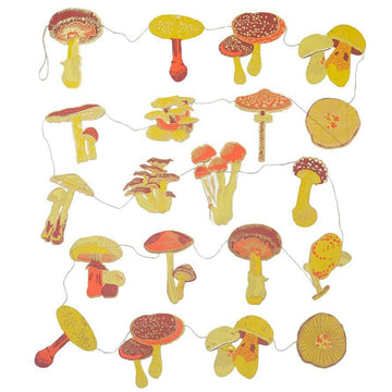 Mushroom Sewn Garland - Parkette.