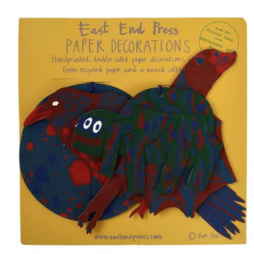 Recycled Paper Halloween Decorations - Parkette.