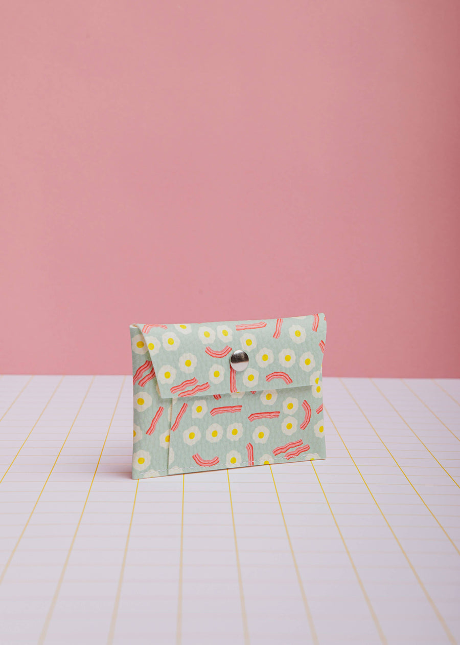 Huevos Bacon Mint Card Holder  - Parkette.