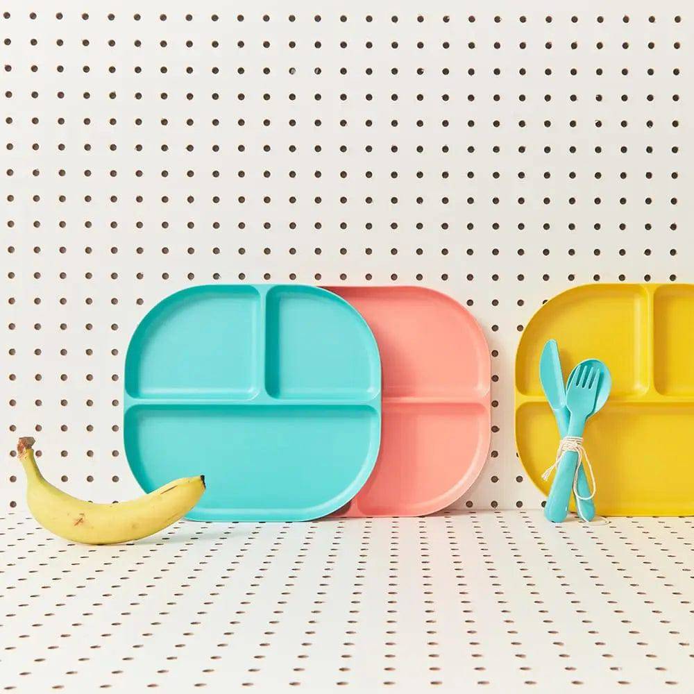 Bambino Divided Plate With Rim - Parkette.