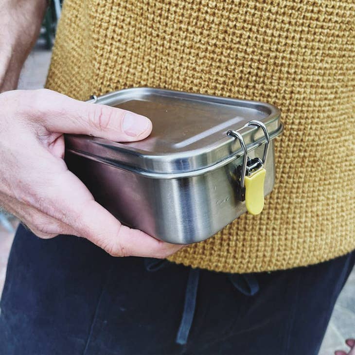 Stainless Steel Lunch Box with Heat Safe Insert - Parkette.