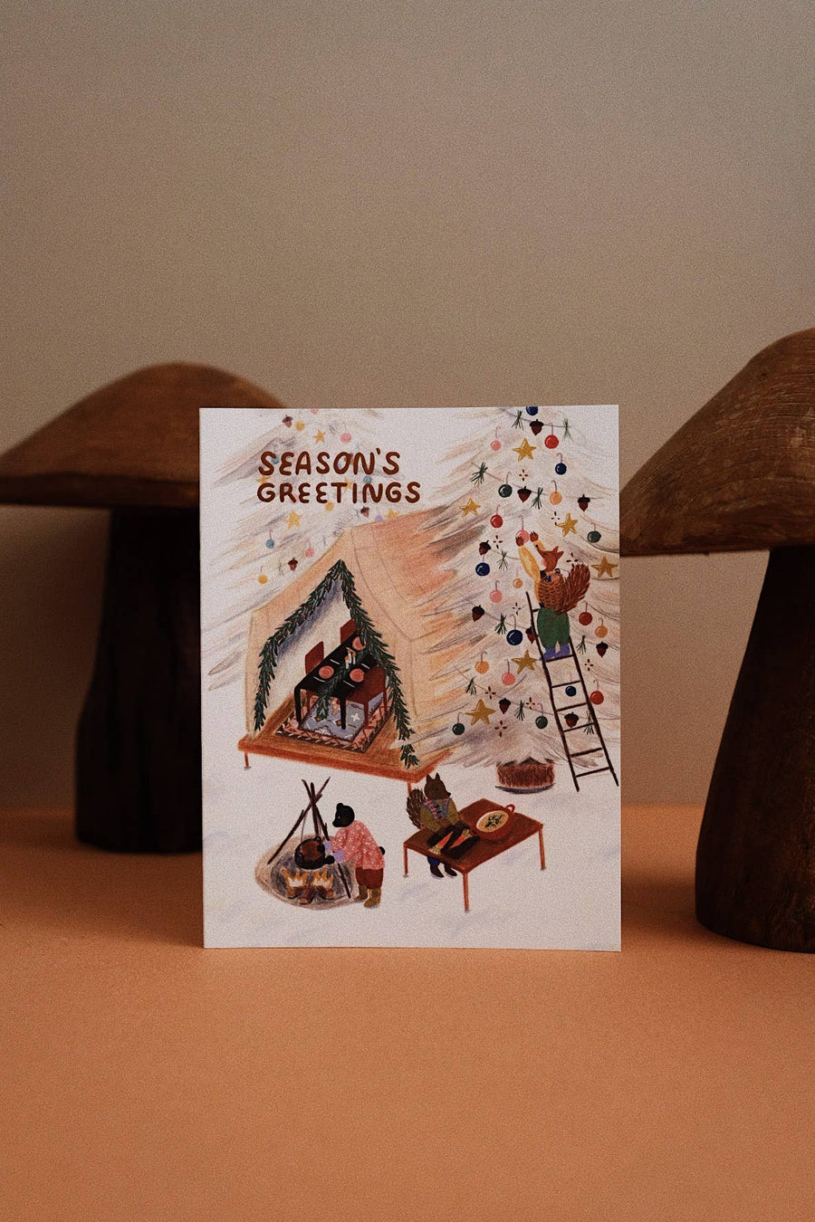 Holiday Tent Party Card - Parkette.