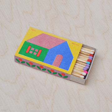 House Risograph Printed Matchbox - Parkette.