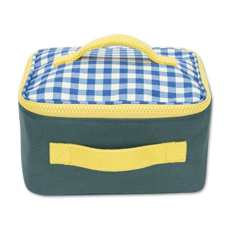 Organic Cotton Square Insulated Lunch Box - Parkette.