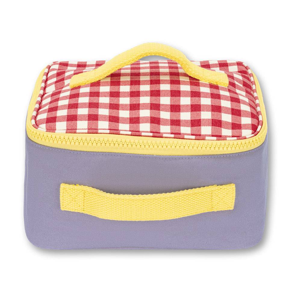 Organic Cotton Square Insulated Lunch Box - Parkette.