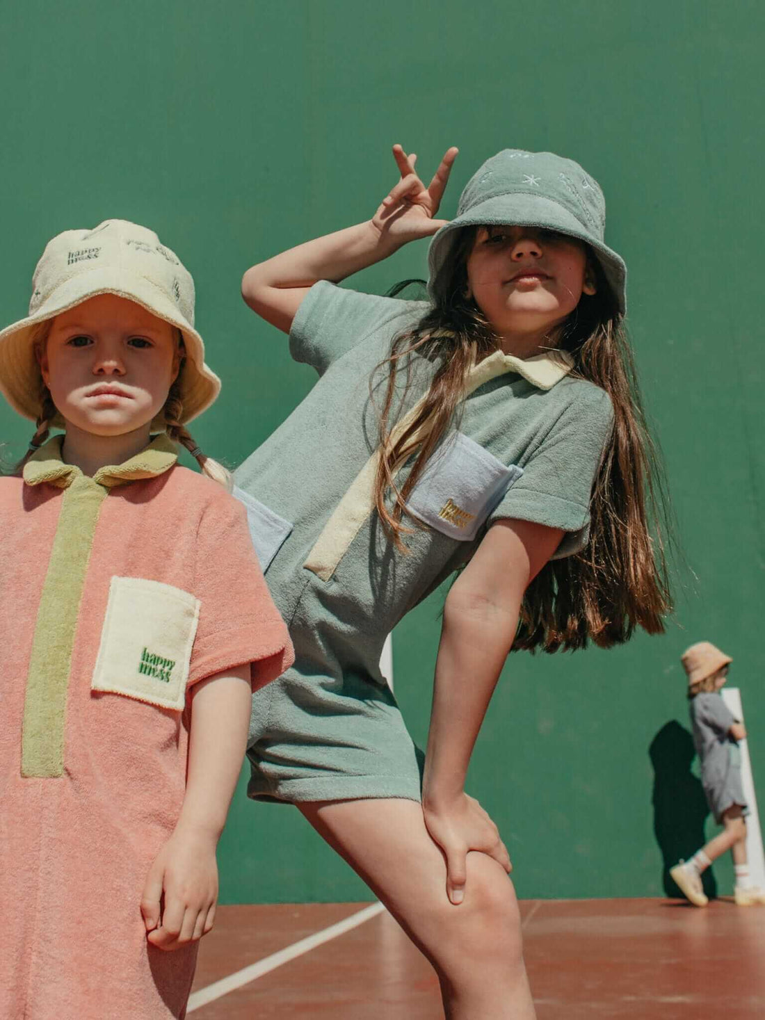 Happy Mess Terry Bucket Hat - Parkette.