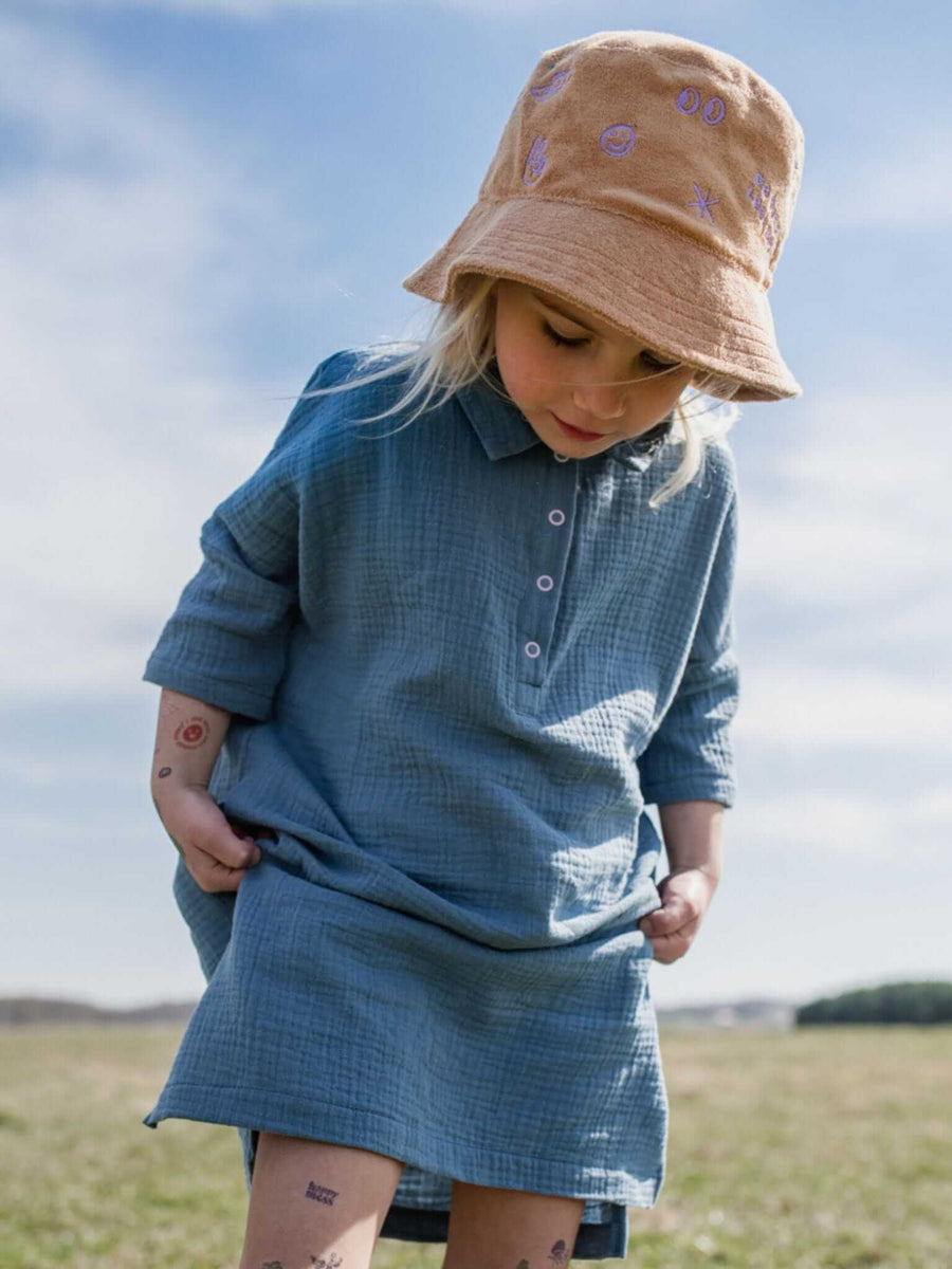 Happy Mess Terry Bucket Hat - Parkette.