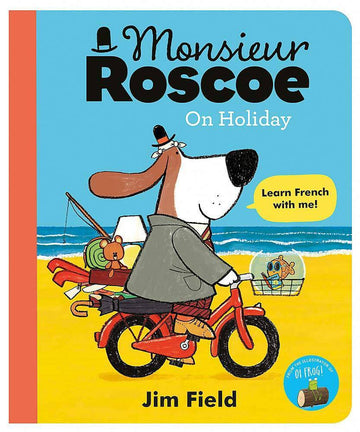 Monsieur Roscoe on Vacation - Parkette.