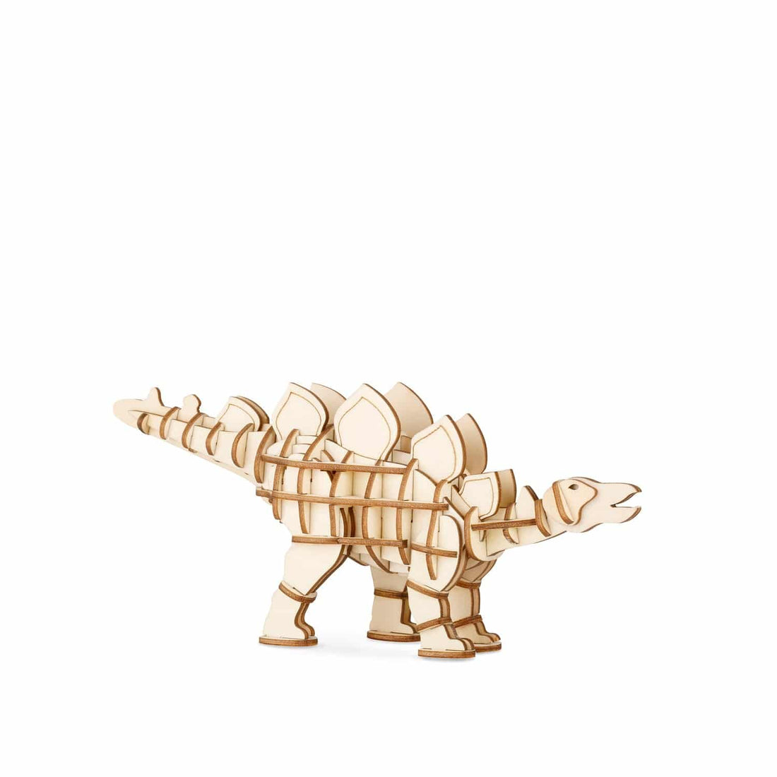 Stegosaurus 3D Wooden Puzzle - Parkette.