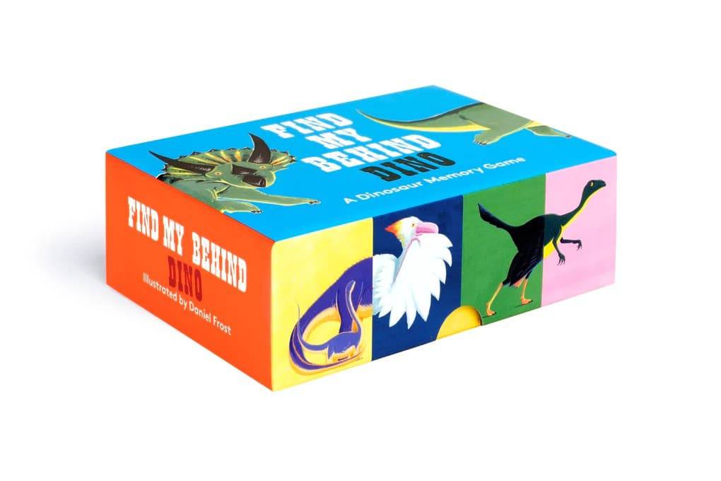 Find My Behind Dino - A Dinosaur Memory Game - Parkette.