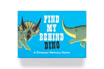 Find My Behind Dino - A Dinosaur Memory Game - Parkette.
