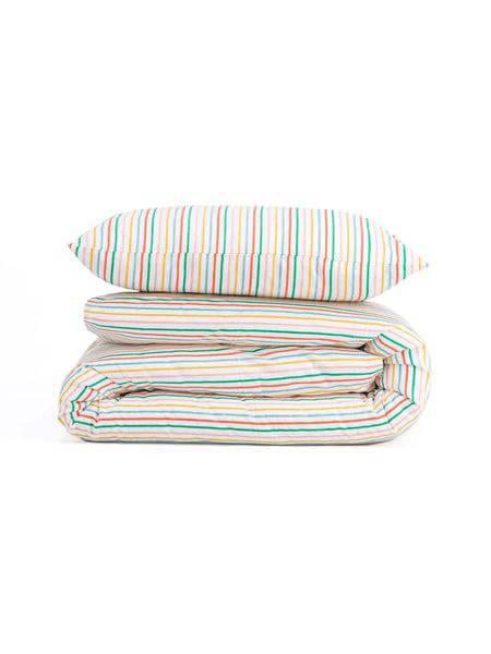 Roxane Stripes Kids Duvet Cover Set - Parkette.
