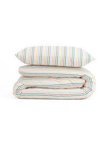 Roxane Stripes Kids Duvet Cover Set - Parkette.