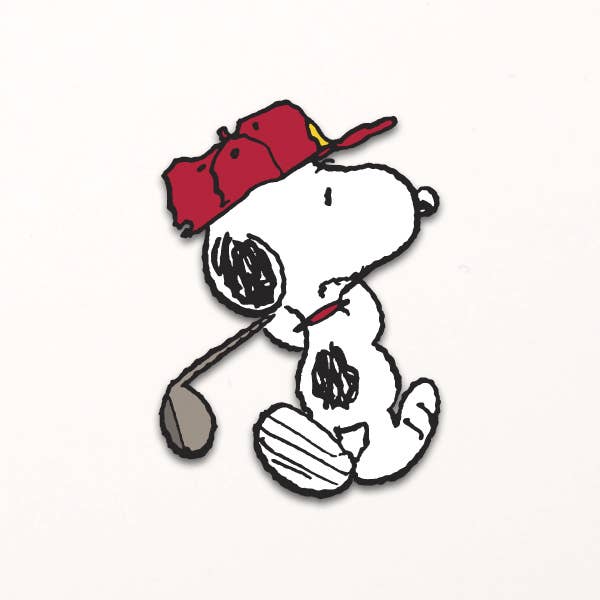 Peanuts Sport Pin - Golf - Parkette.