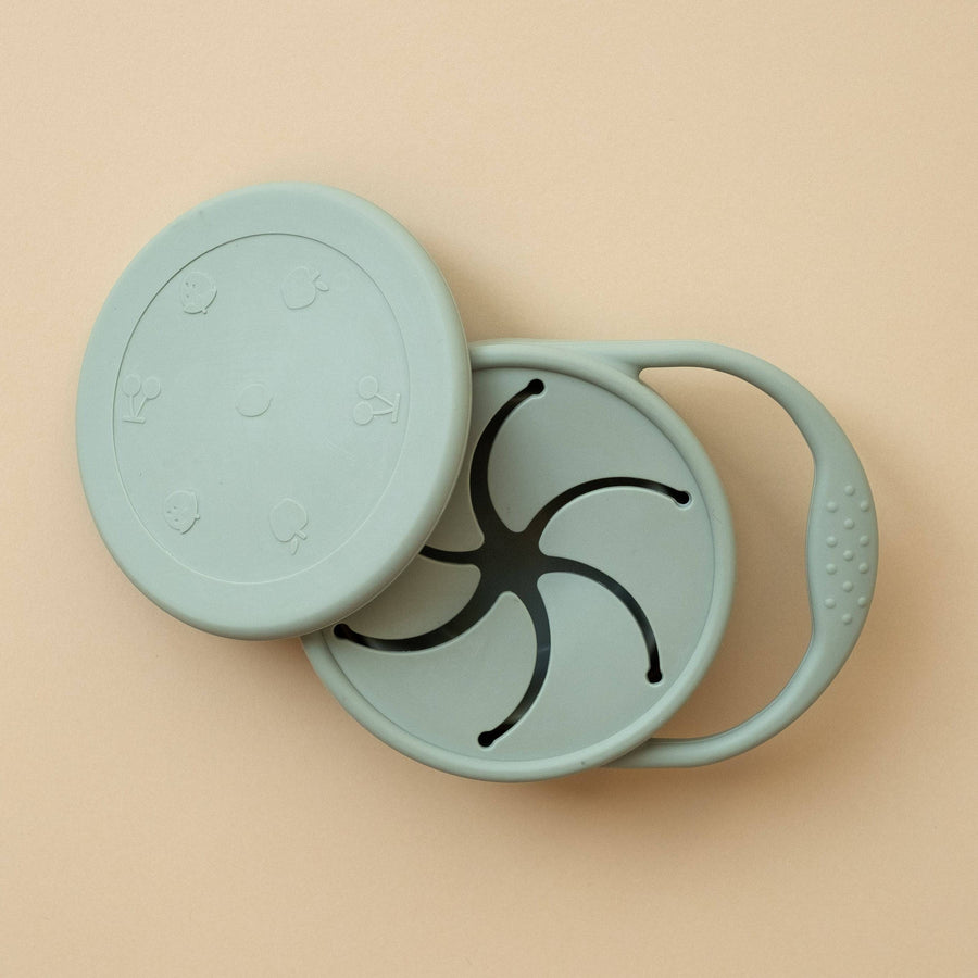 Silicone Snack Bowl with Lid - Parkette.